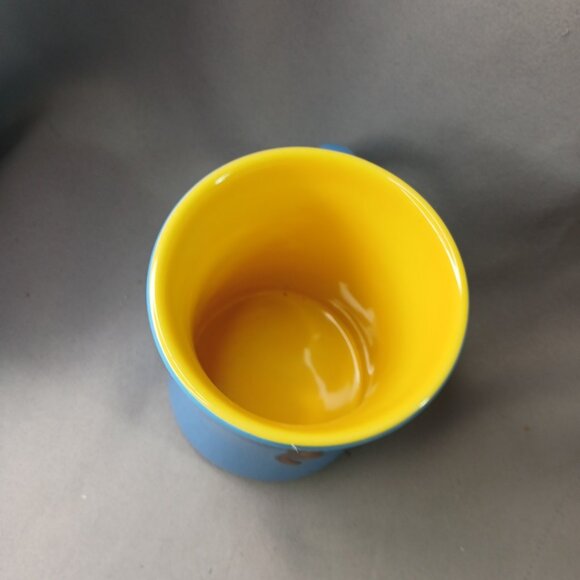 Looney Tunes Tasmanian Devil TAZ 3d Coffee Mug Tea Cup Vintage Stoneware Blue - Picture 5 of 8